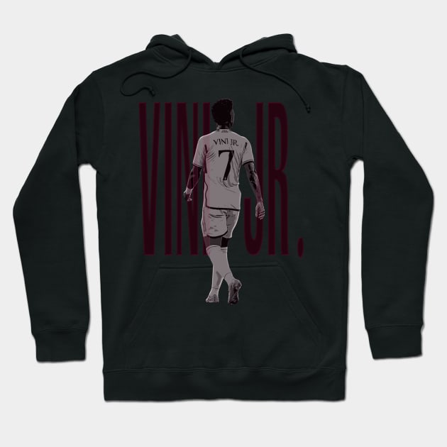 Vinicius Junior Hoodie by StoneSoccer